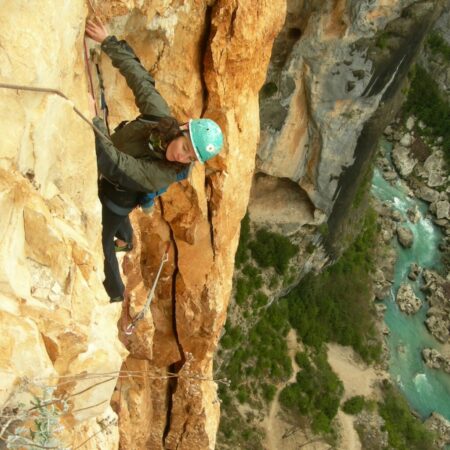 Escalade dans les gorges du Verdon avec Expérience Verdon